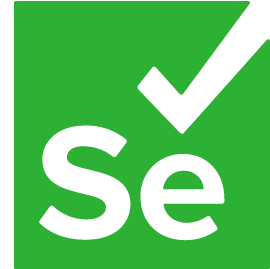 Logo related to technology Selenium
